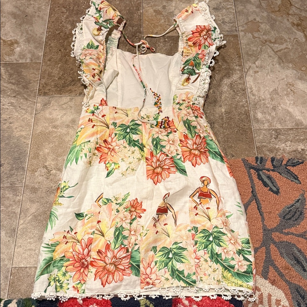 Farm Rio Denyse Linen Dress - Picture 4 of 7